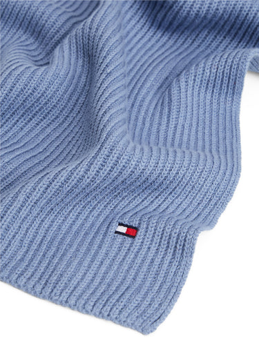 Tommy Hilfiger Flag Embroidery Scarf with Cashmere