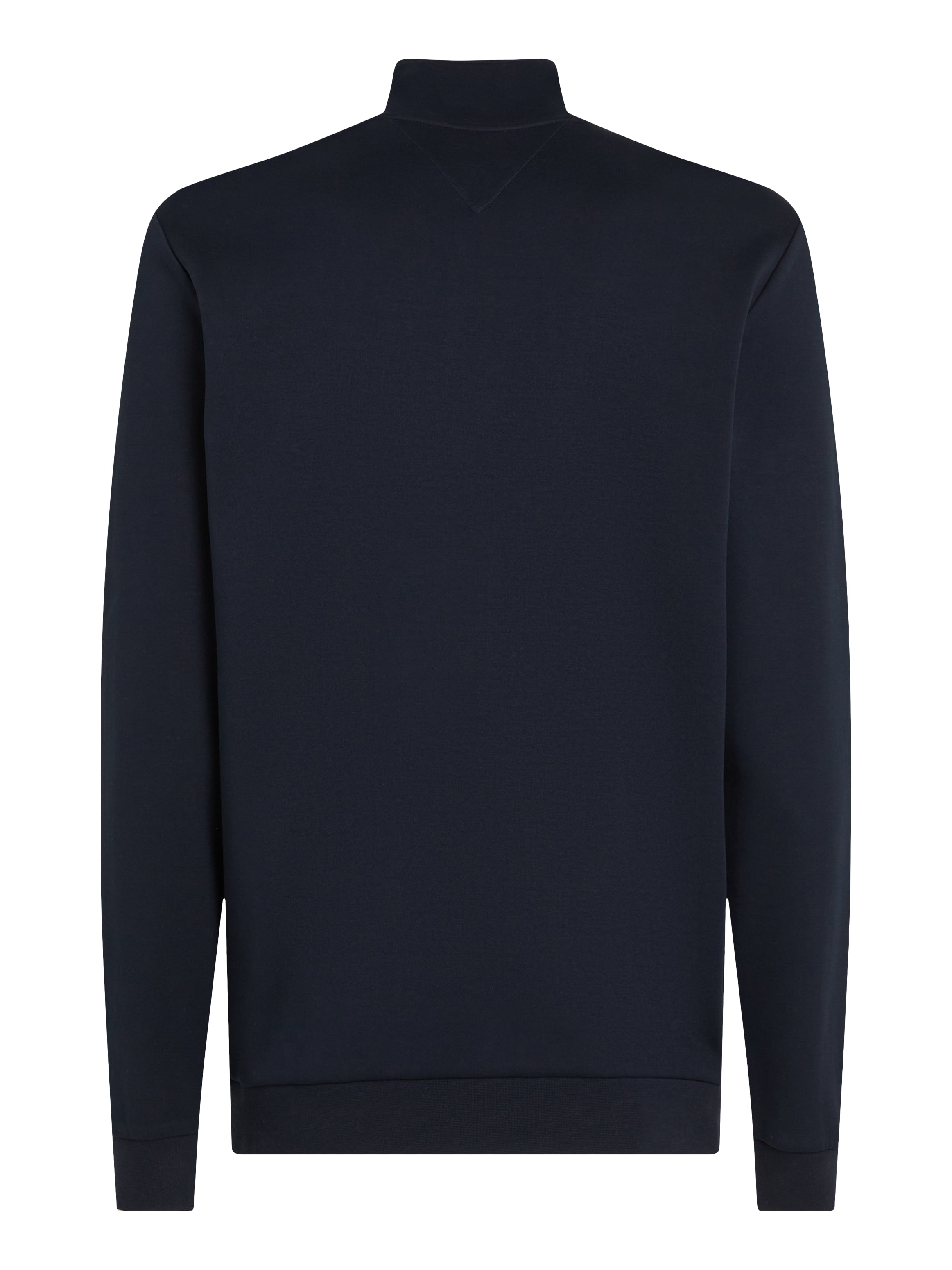 Tommy Hilfiger Regular Fit Logo Quarter Zip Sweatshirt