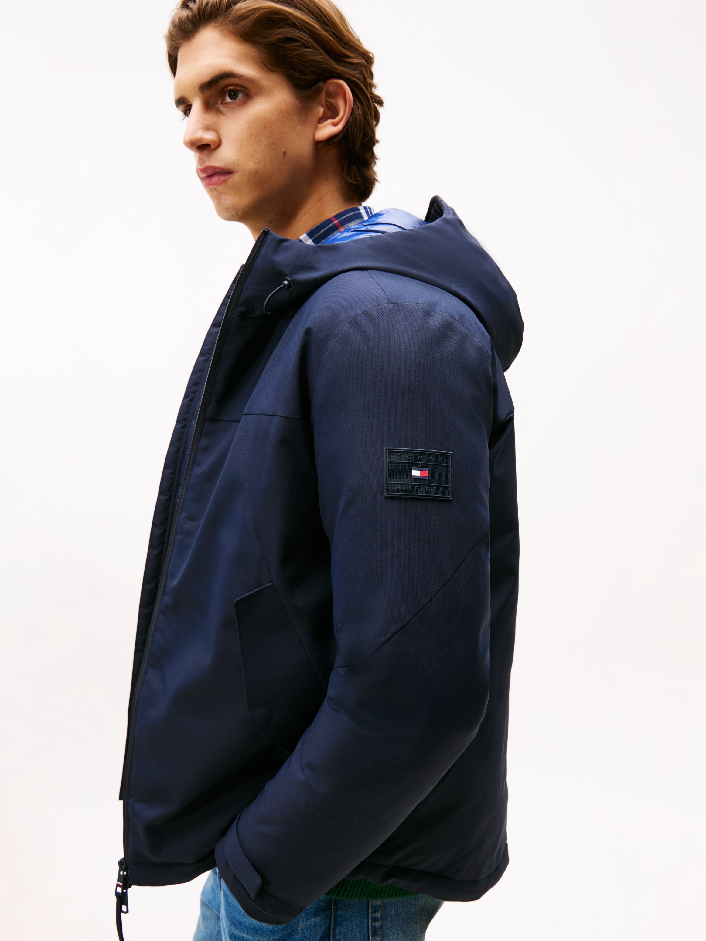 Tommy Hilfiger Tech Hooded Short Padded Jacket