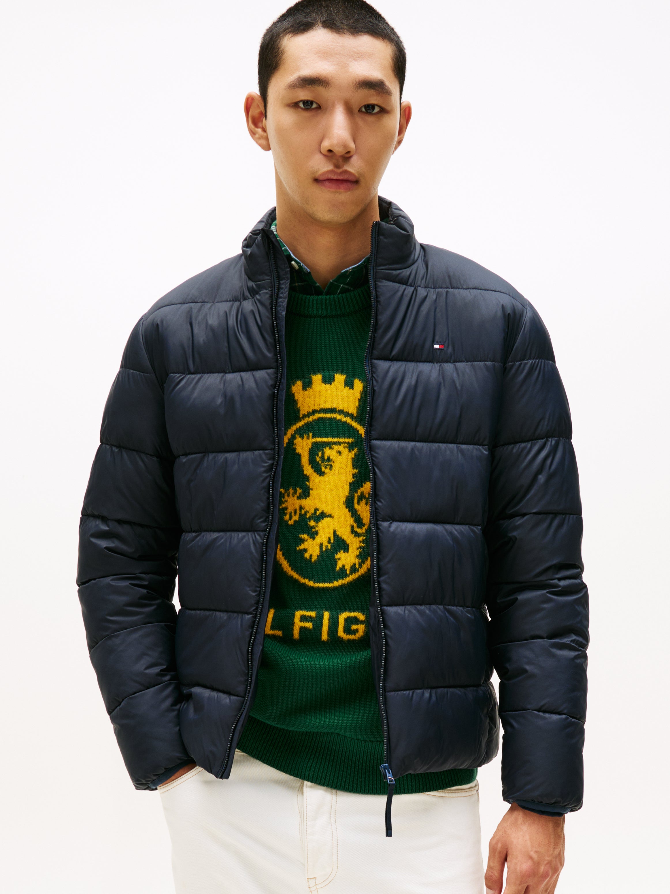 Tommy Hilfiger Mid Weight Stand Collar Jacket