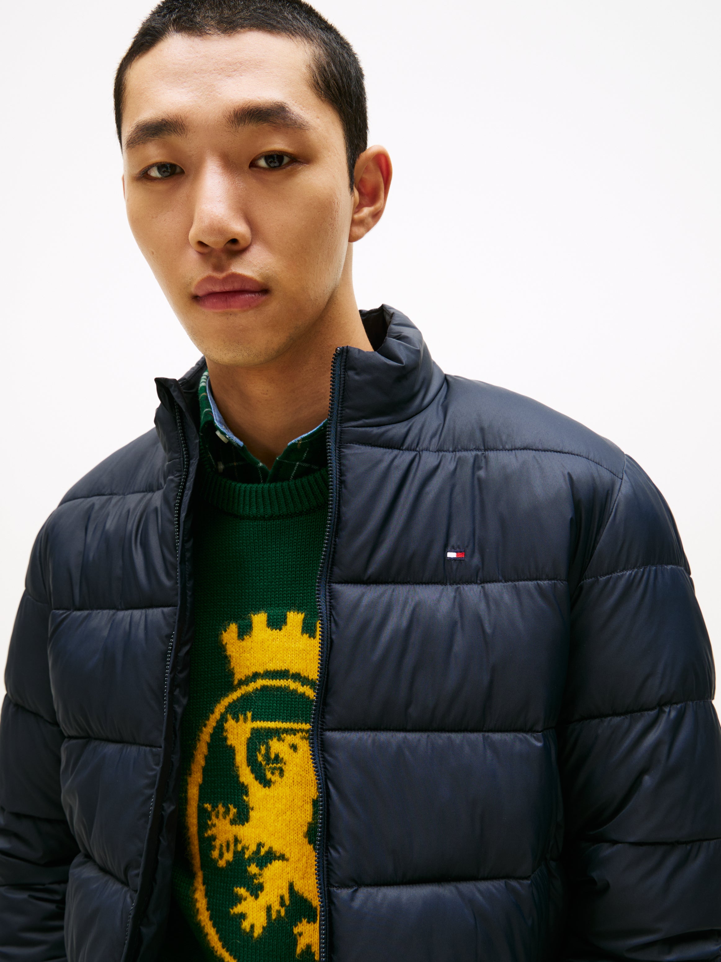 Tommy Hilfiger Mid Weight Stand Collar Jacket