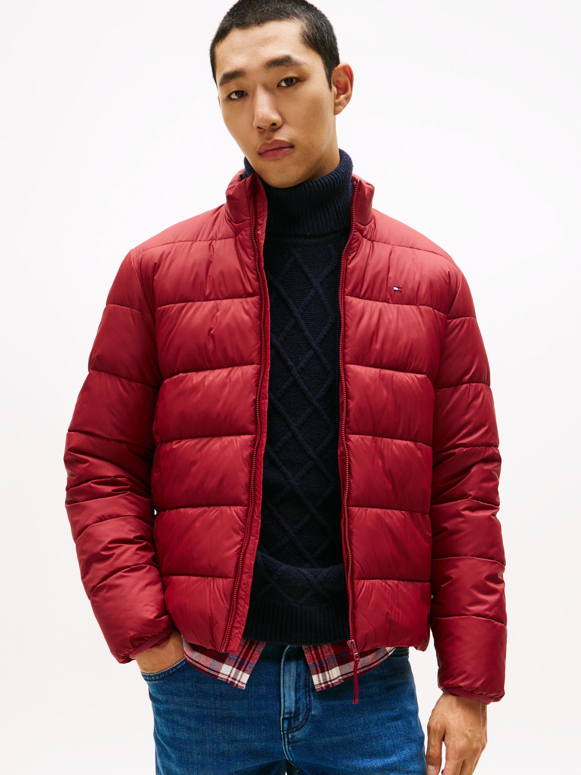 Tommy Hilfiger Mid Weight Stand Collar Jacket