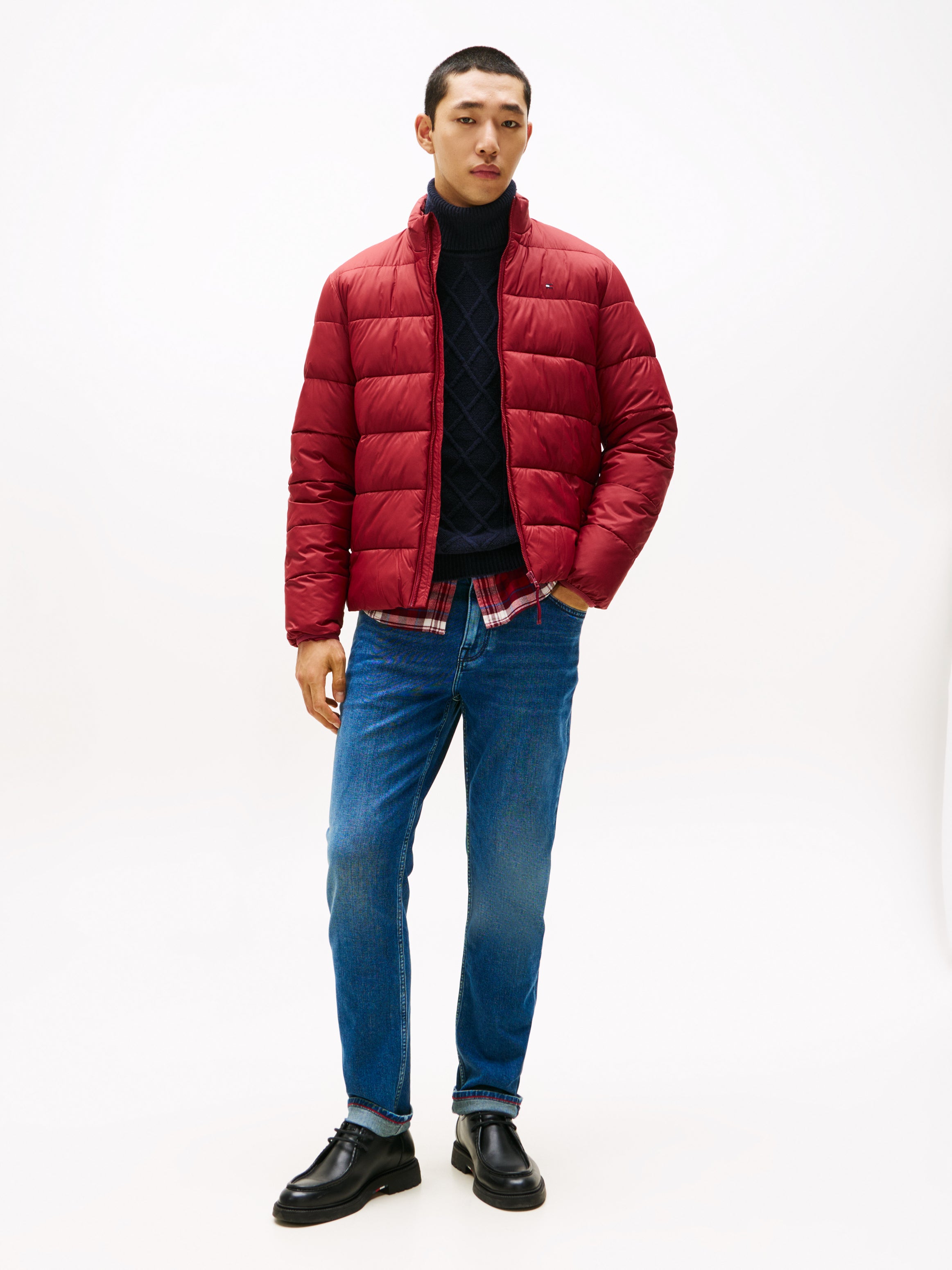 Tommy Hilfiger Mid Weight Stand Collar Jacket