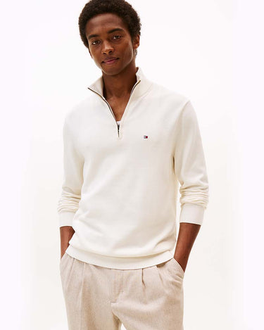 Tommy Hilfiger Quarter-Zip Mock Neck Jumper