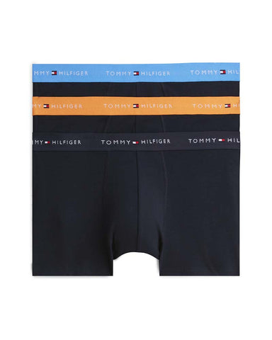 Tommy Hilfiger 3-Pack Signature Repeat Logo Waistband Trunks