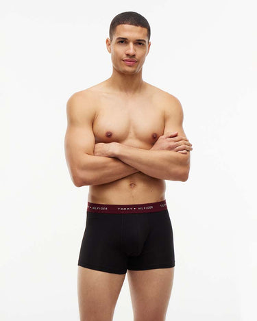 Tommy Hilfiger 3-Pack Signature Repeat Logo Waistband Trunks