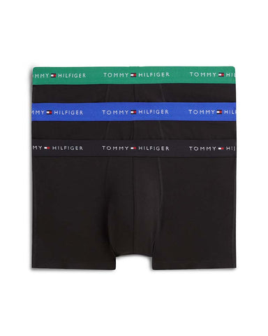 Tommy Hilfiger 3-Pack Signature Repeat Logo Waistband Trunks
