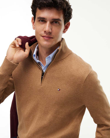Tommy hilfiger Cotton Cashmere Quarter-Zip