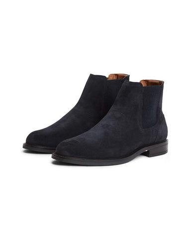 Tommy Hilfiger Corporate Dressy Suede Chelsea Boot