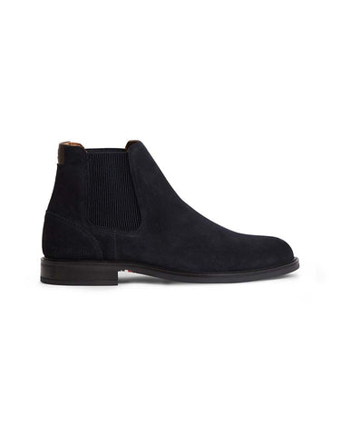 Tommy Hilfiger Corporate Dressy Suede Chelsea Boot