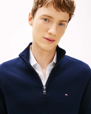 Tommy hilfiger Cotton Cashmere Quarter-Zip