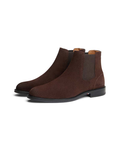 Tommy Hilfiger Corporate Dressy Suede Chelsea Boot