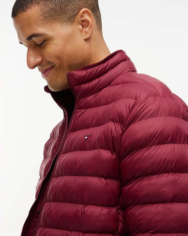 Tommy Hilfiger Flag Embroidery Packable Quilted Jacket