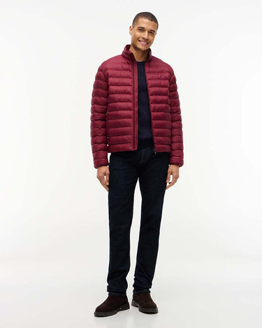 Tommy Hilfiger Flag Embroidery Packable Quilted Jacket