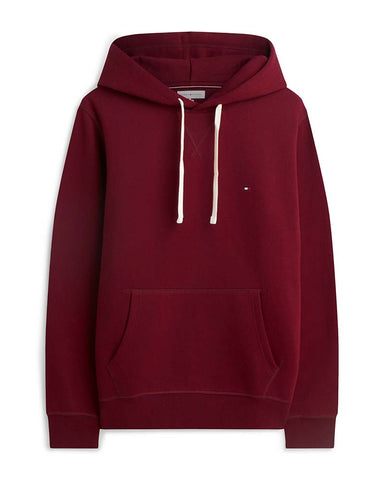Tommy Hilfiger Peached Fleece Contrast Drawstring Hoodie