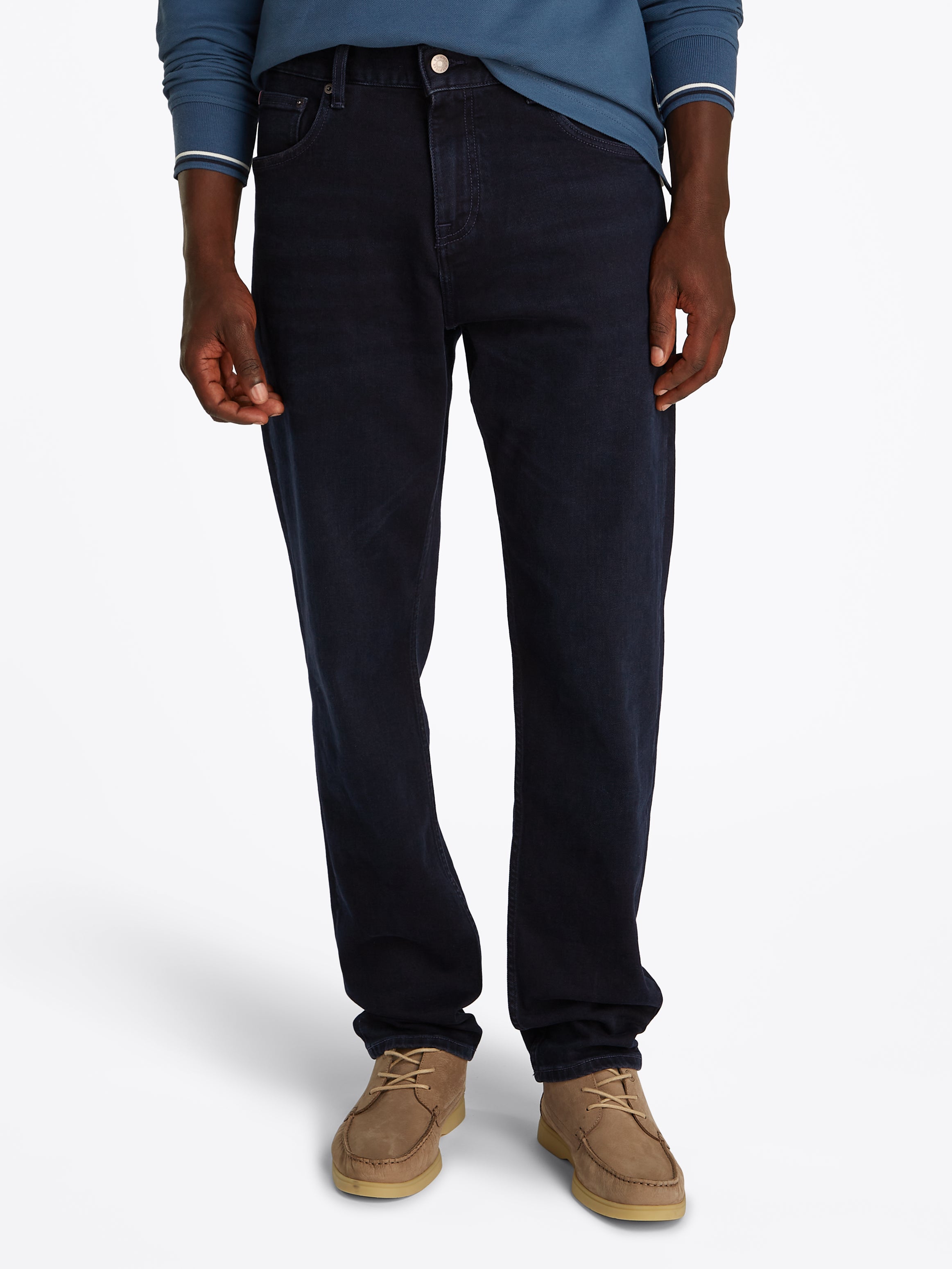 Tommy Hilfiger Mercer Dark Wash Regular Straight Leg Jeans