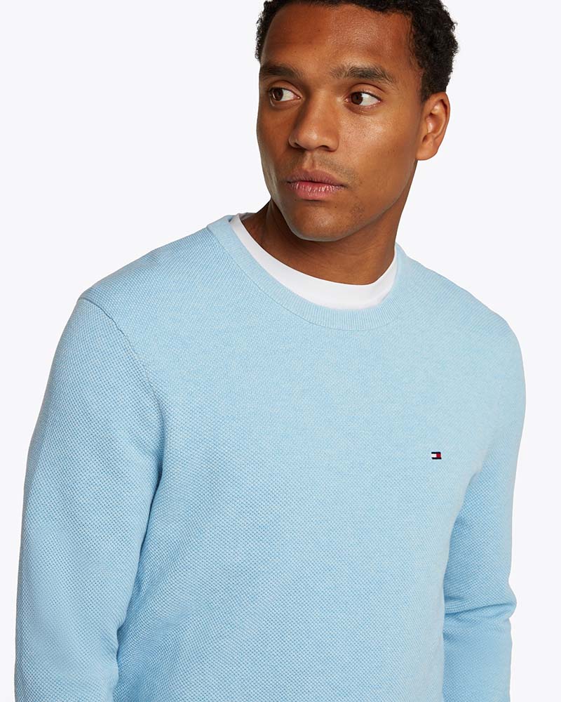 Tommy Hilfiger Textured Knit Crew Neck