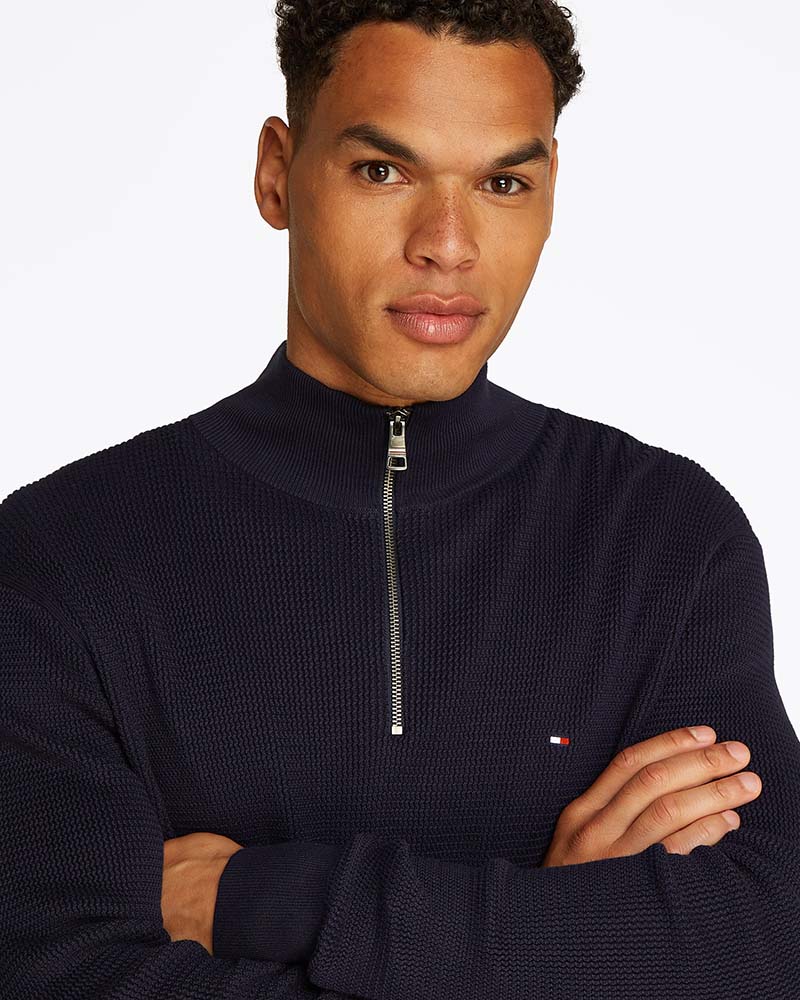 Tommy Hilfiger Textured Quarter Zip