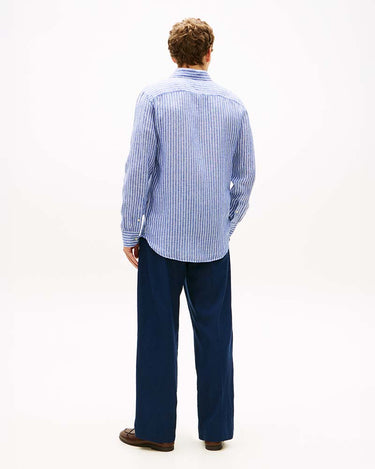 Tommy Hilfiger Linen Bengal Stripe Regular Fit Shirt