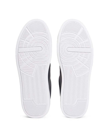 Tommy Hilfiger Logo Court Trainers With Leather
