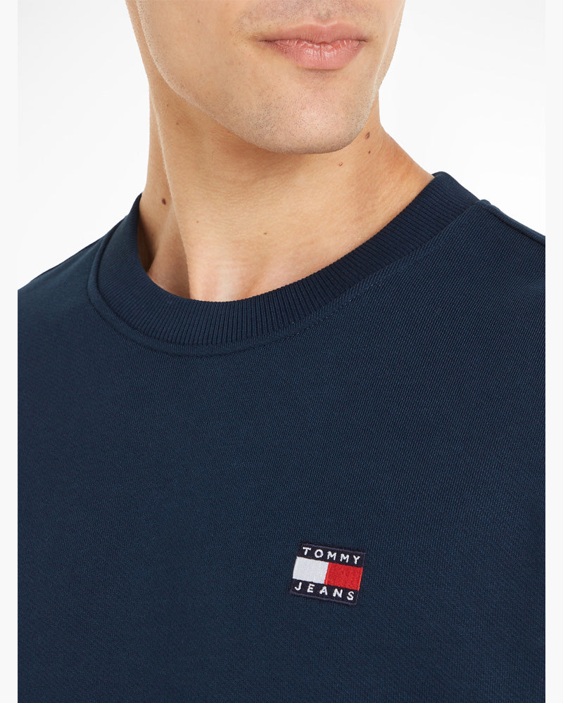 Badge Embroidery Crew Neck T-Shirt
