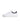 A low-top white leather sneaker by Tommy Hilfiger on a pure white background, featuring a dark navy heel tab and 'Tommy Hilfiger' printed on the side.
