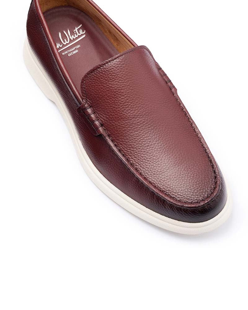 John White Ethan Grain Leather Shoe