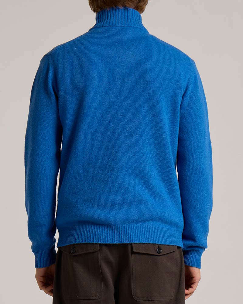 Wool & Co 0140 1/4 Button Knit