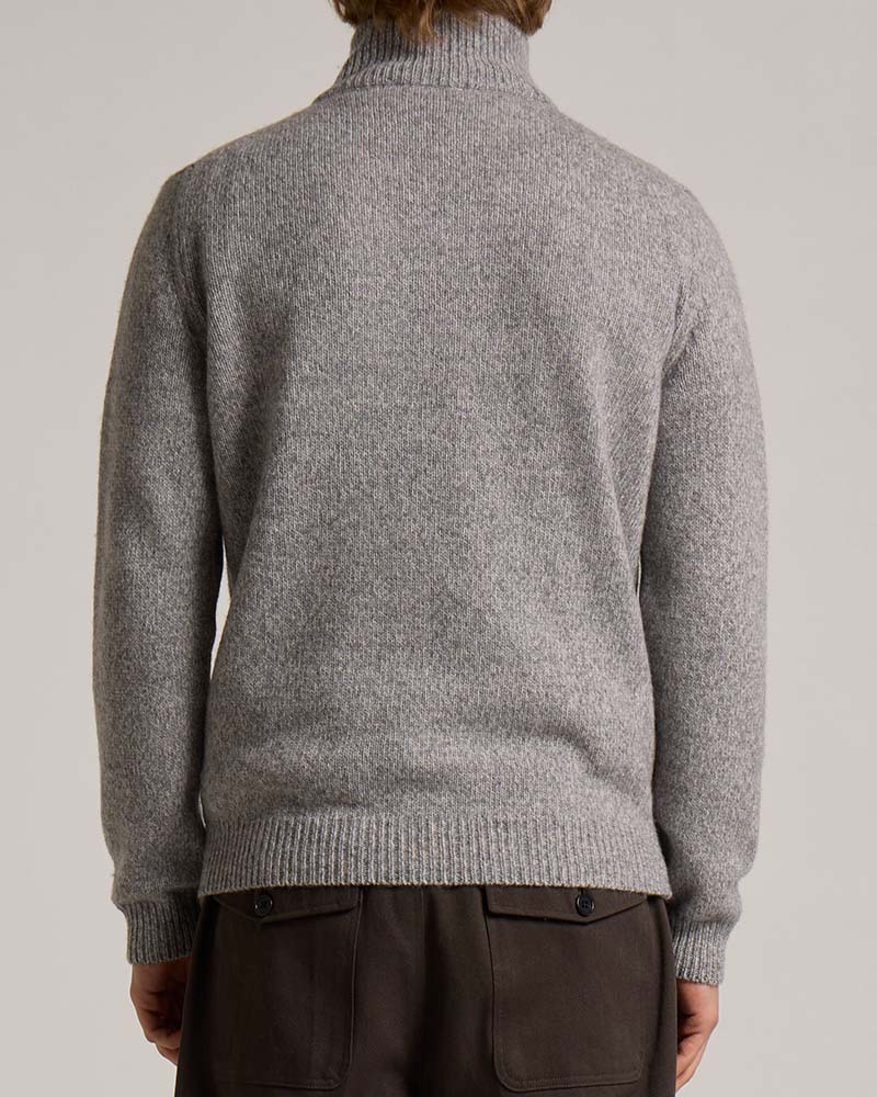 Wool & Co 8062 1/4 Zip Knit