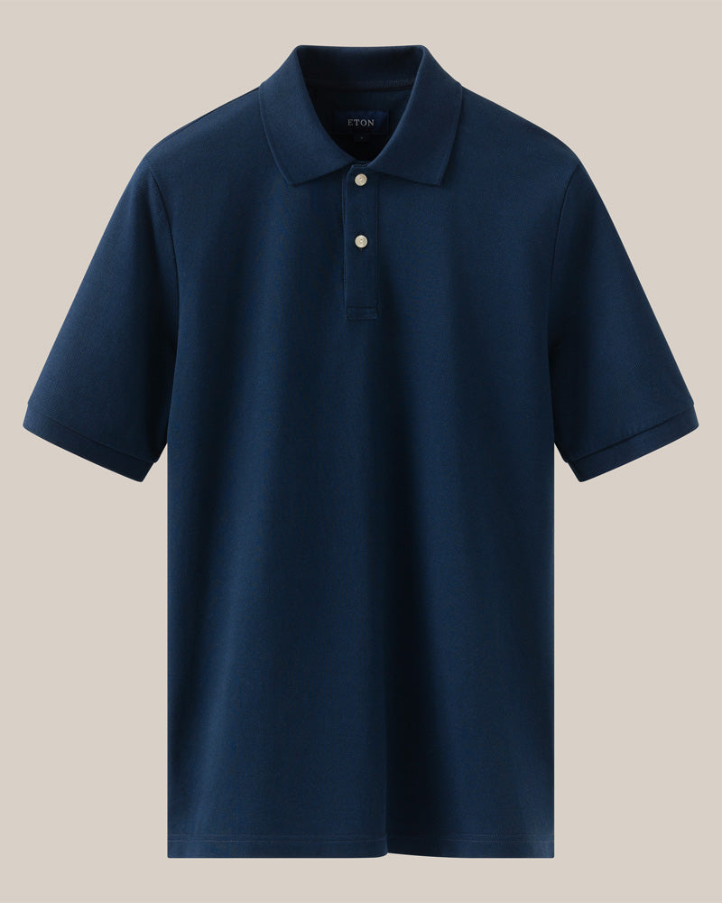 Eton Piqué Polo Shirt