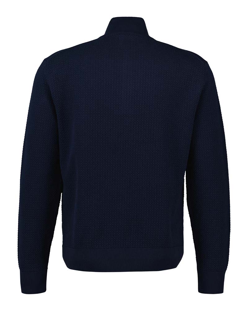 Gant Textured Cotton Half Zip