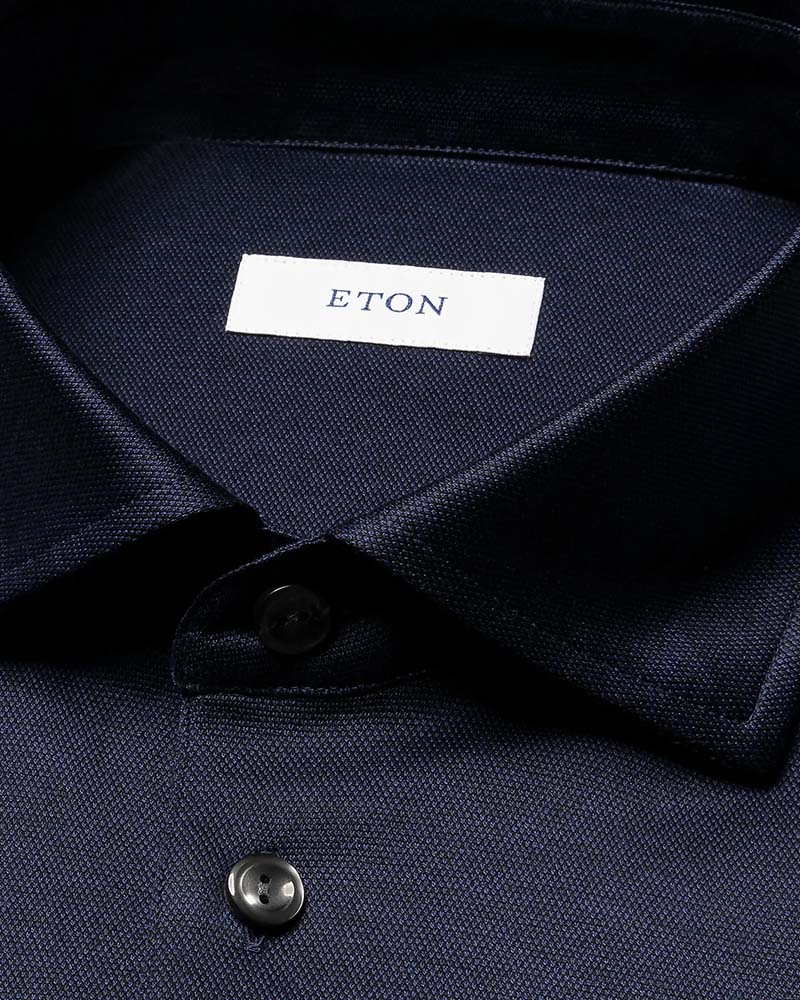 Eton Jaquard Polo Shirt