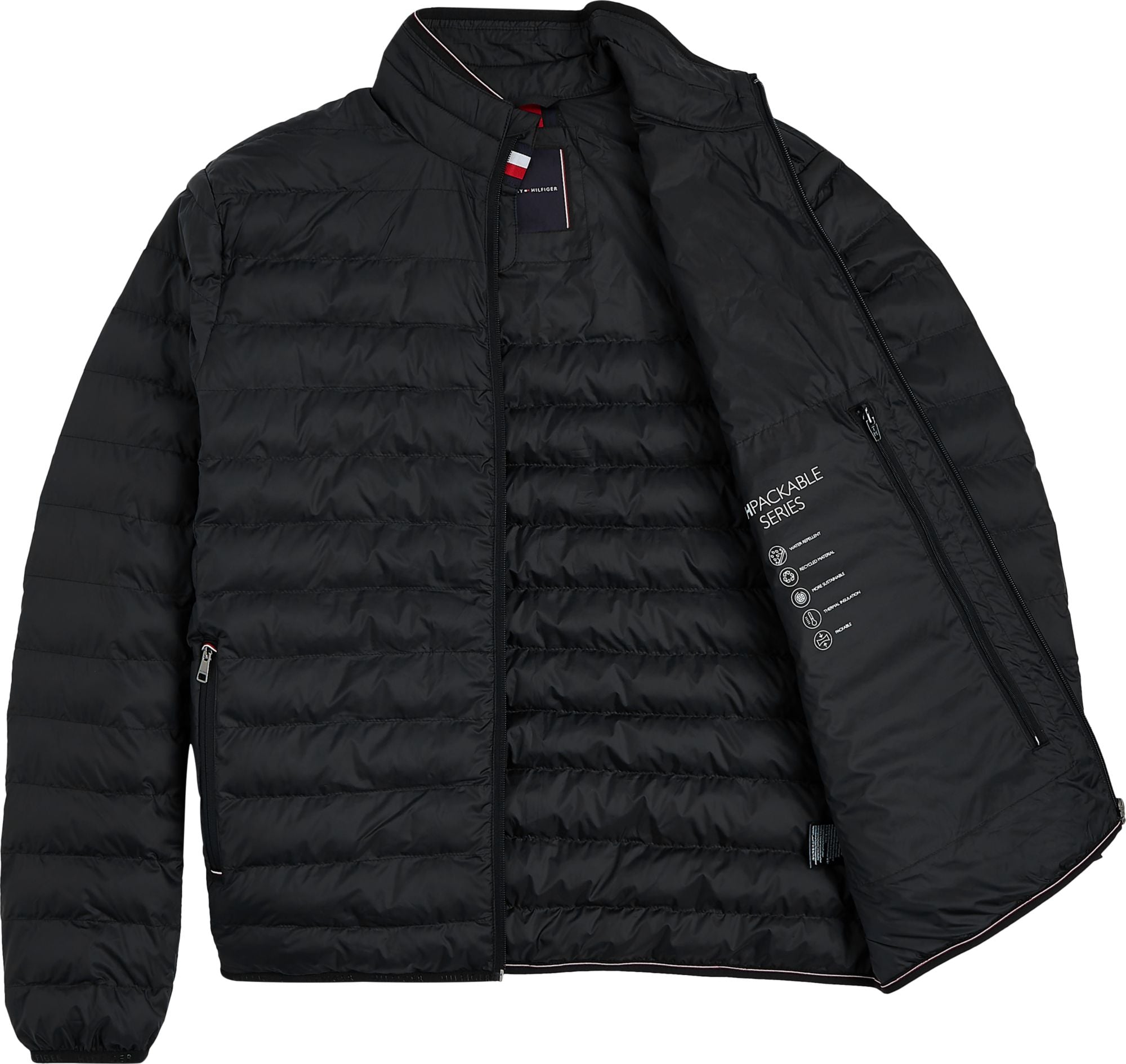 Warm Padded Jacket Black