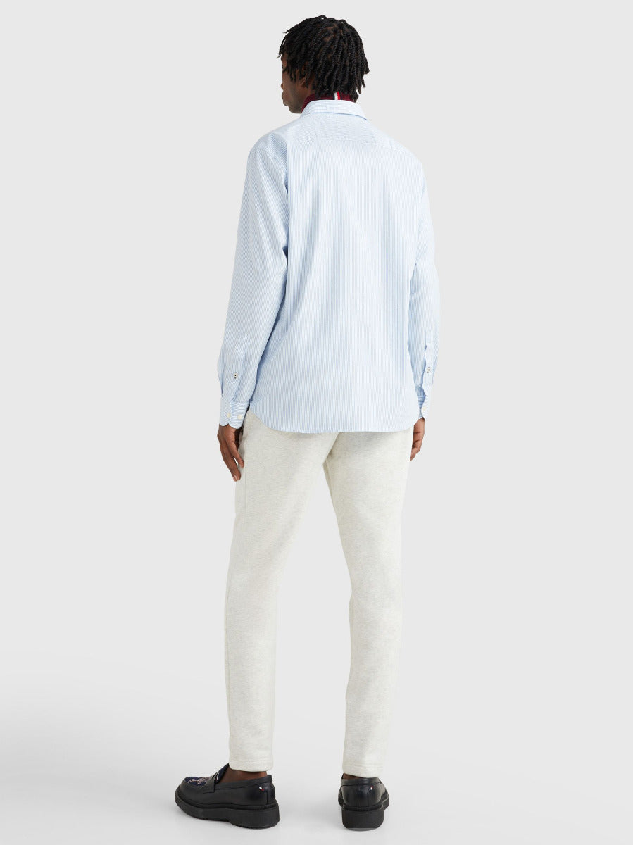 1985 Collection TH Flex Stripe Shirt Copenhagen Blue/White