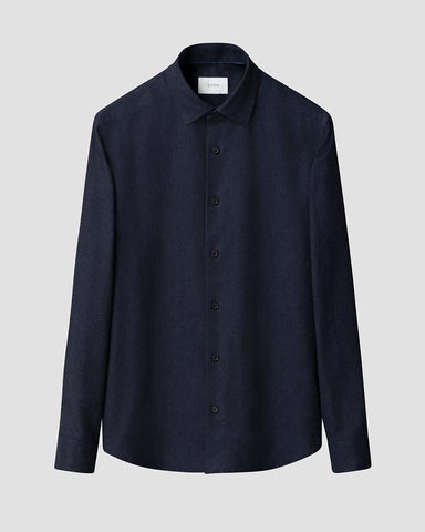 Eton Casual Fit Flannel Shirt