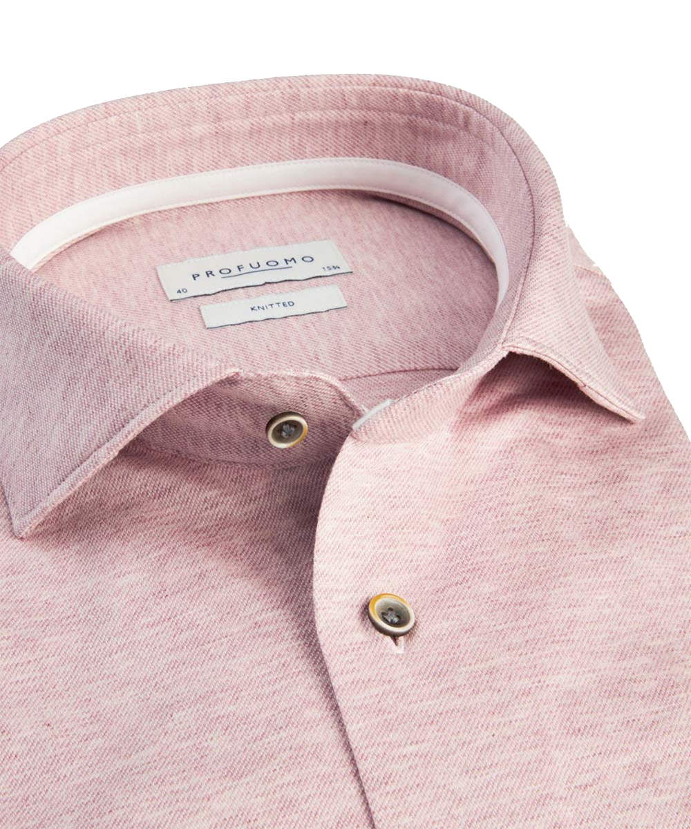 Profuomo Single Jersey Shirt Pink