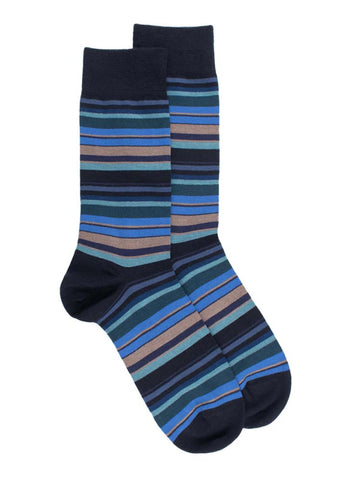 Doré Doré Striped Cotton Socks 1 Pair