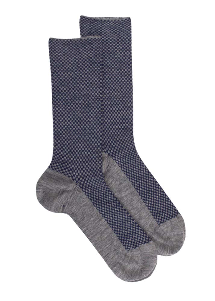 Doré Doré Doré Doré Geometric elastic-free wool Socks 1 Pair