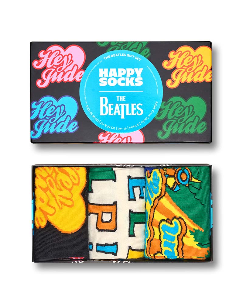 Happy Socks The Beatles 3-Pack Socks Gift Set