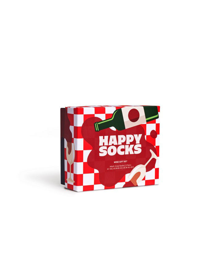 Happy Socks 2-Pack Wine Gift Set