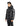 Dyna Chevron Quilted Puffer Black