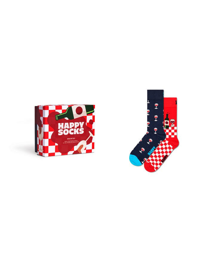 Happy Socks 2-Pack Wine Gift Set
