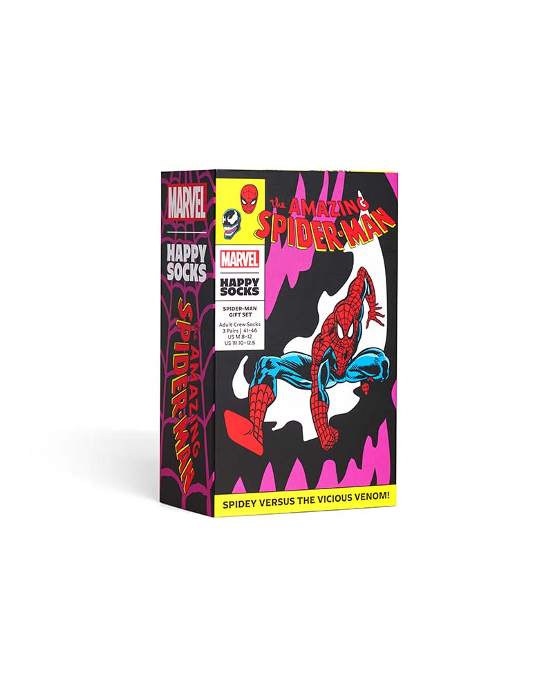Happy Socks Spider-Man 3-Pack Socks Gift Set