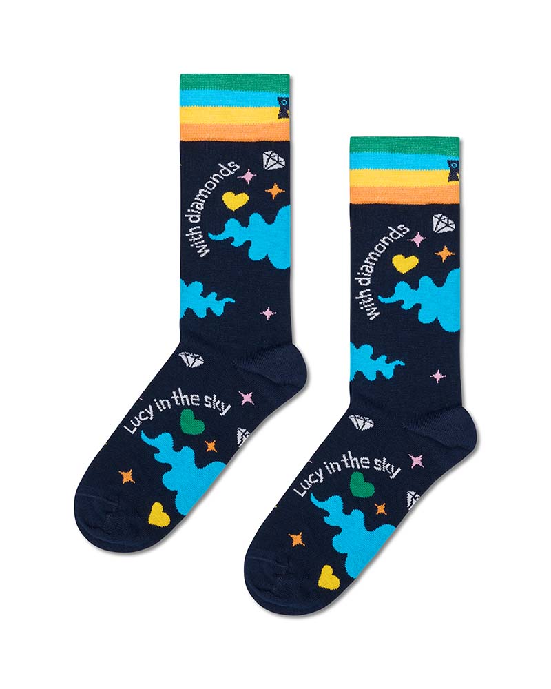 Happy Socks The Beatles Lucy In The Sky Sock