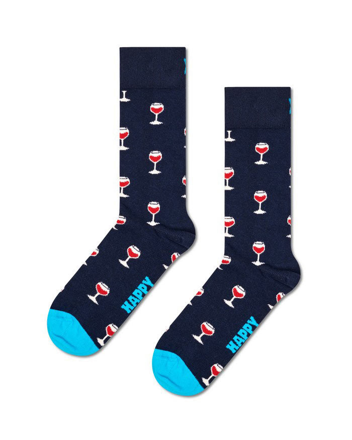 Happy Socks Glass Of Wine Socks