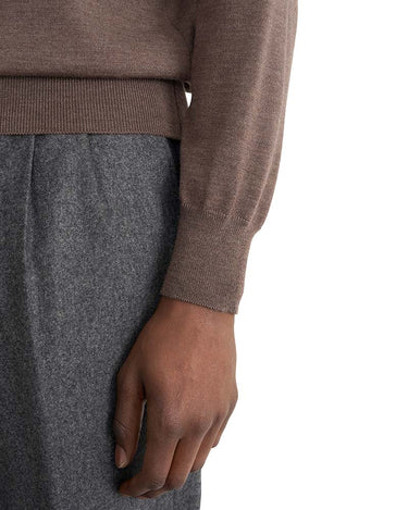 Eton Merino Knit Crew Neck
