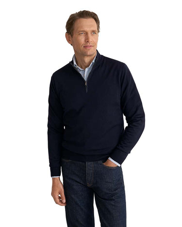 Eton Merino Quarter-Zip