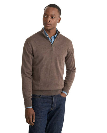 Eton Merino Quarter-Zip