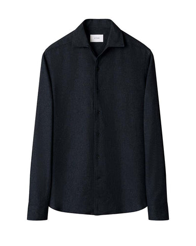 Eton Casual Fit Flannel Shirt