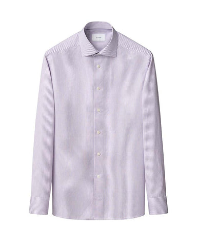 Eton Striped Contemporary Fit Shirt